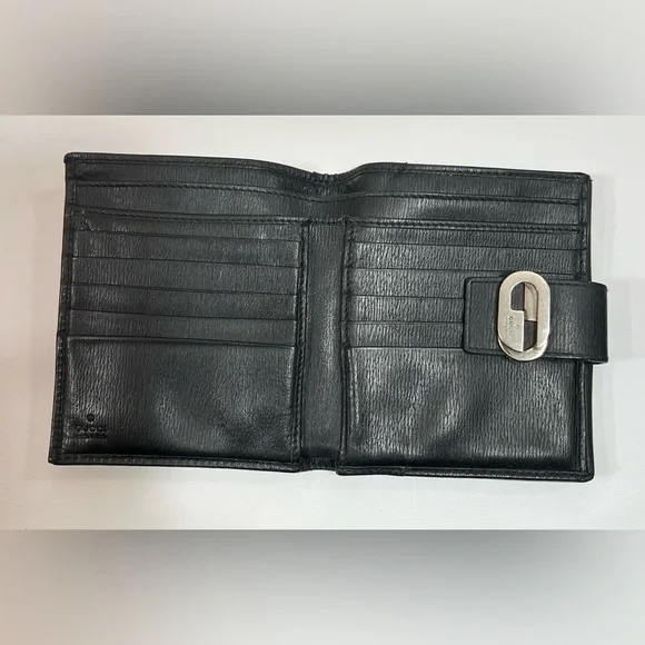Gucci Black Leather Wallet - Picture 3 of 9